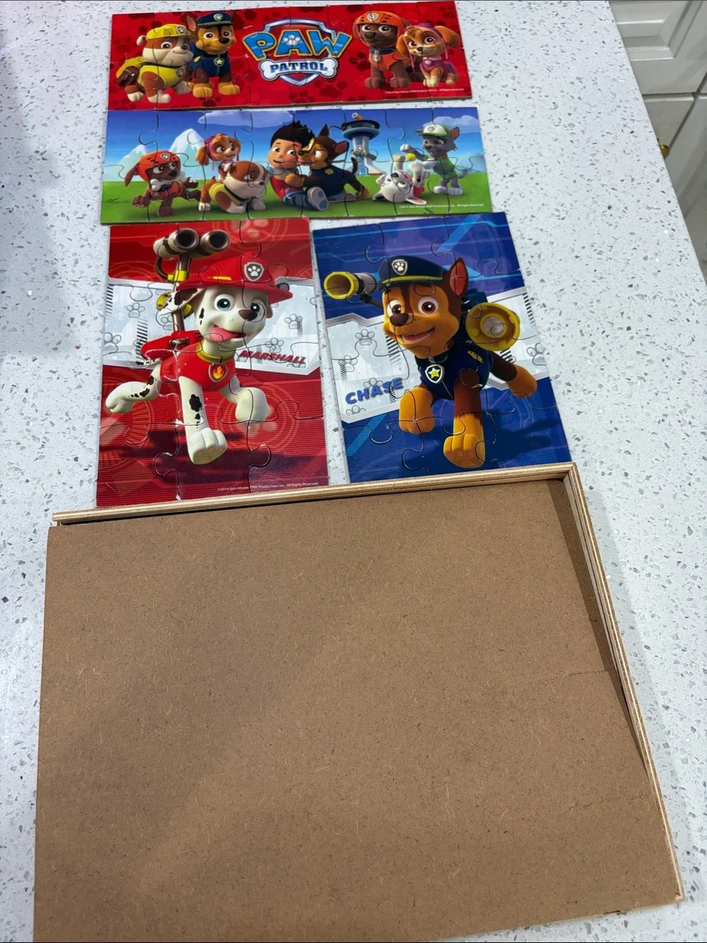 Paw Patrol four colorful